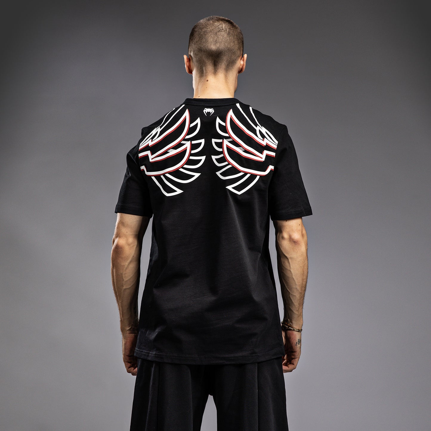 Venum x TEKKEN 8 - Jin Kazama T-Shirt - Black/Black/White
