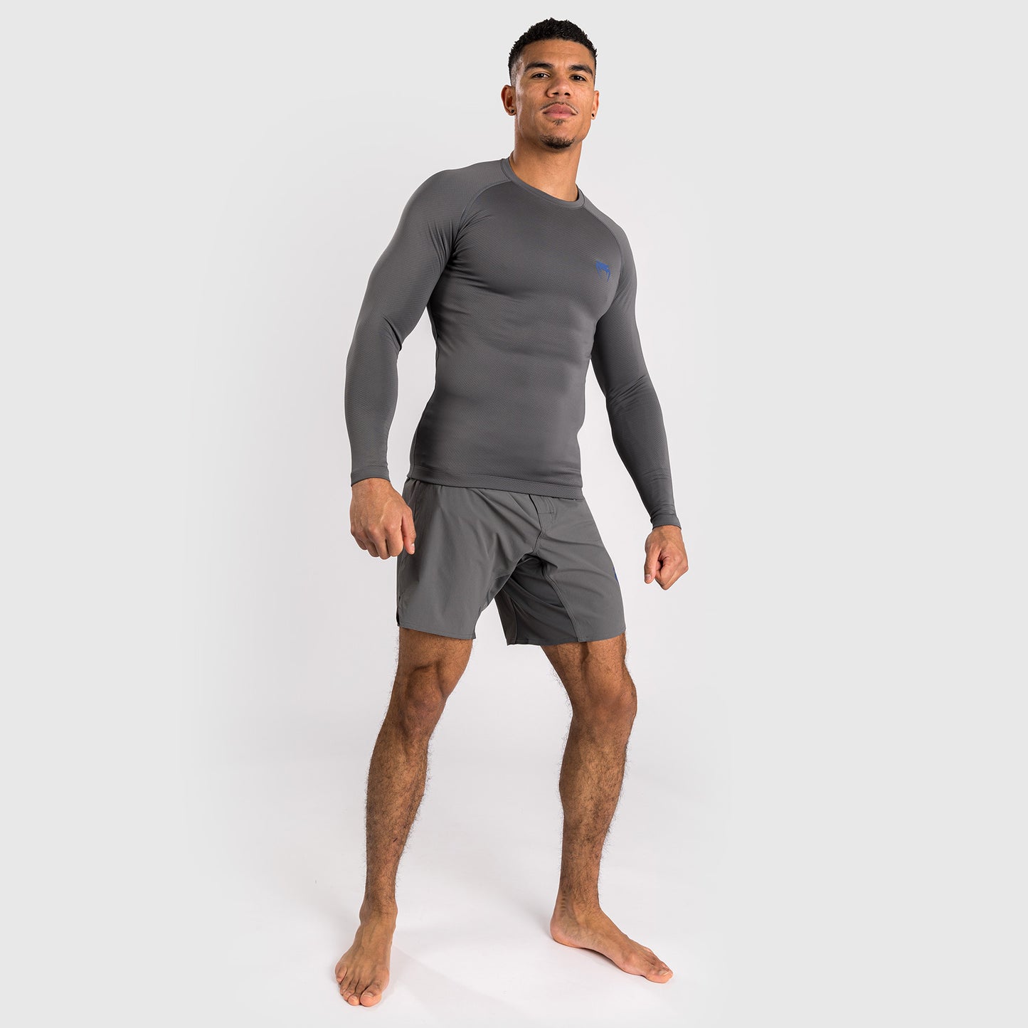Venum Contender Men’s Long Sleeve Rashguard - Grey