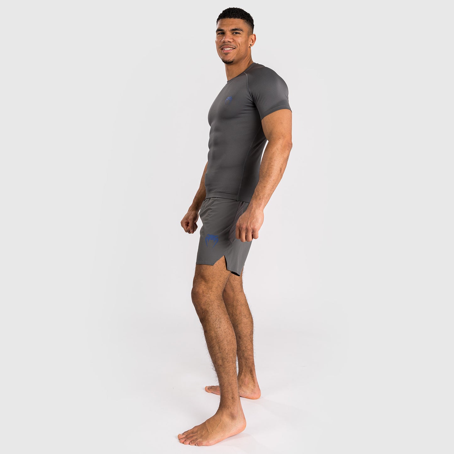 Venum Contender Men’s Short Sleeve Rashguard - Grey
