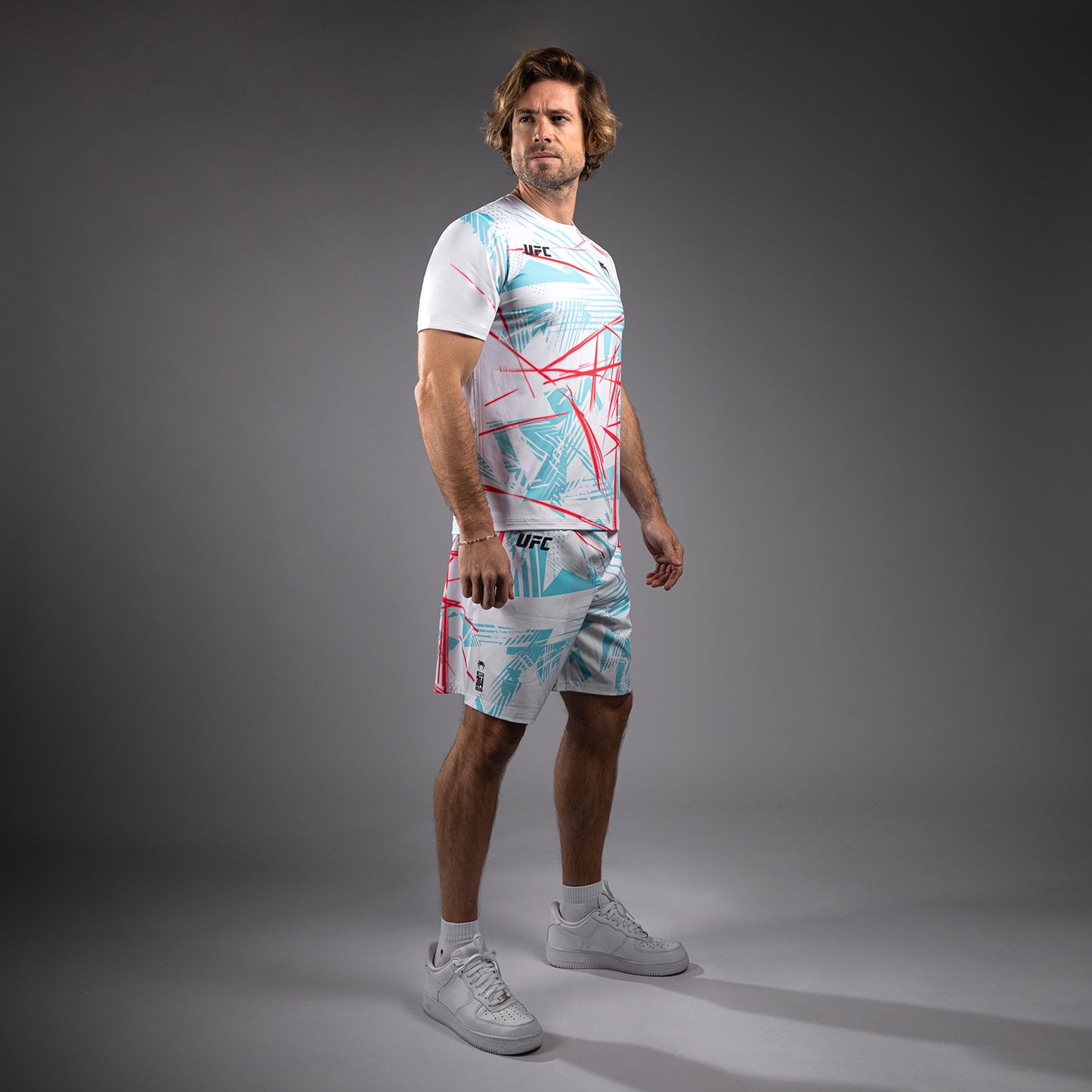 UFC Fusion By Venum Miami Edition Fight Week Men’s Dry-Tech T-Shirt - White