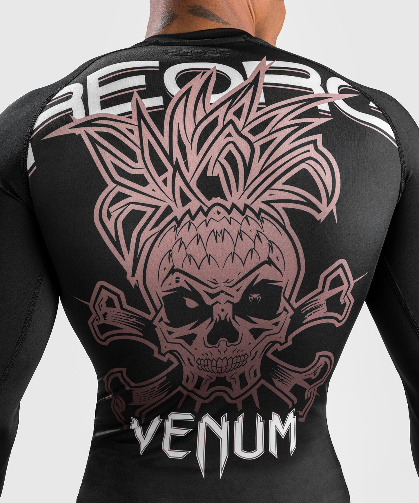 Venum Reorg Rashguard Long Sleeves - Black