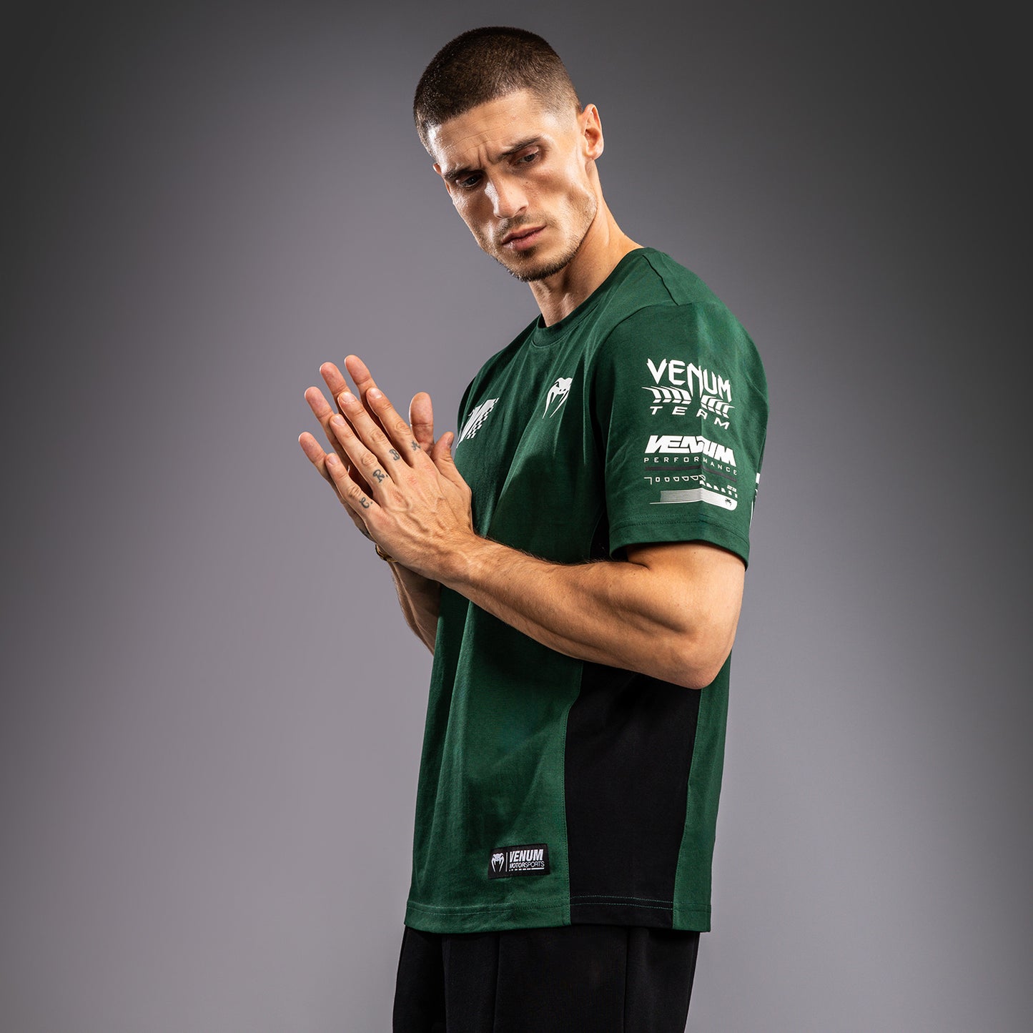 Venum Motorsport T-Shirt - Deep Forrest
