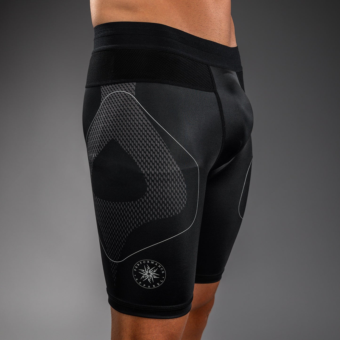 Venum Nexus Vale Tudo Shorts - Black/Silver