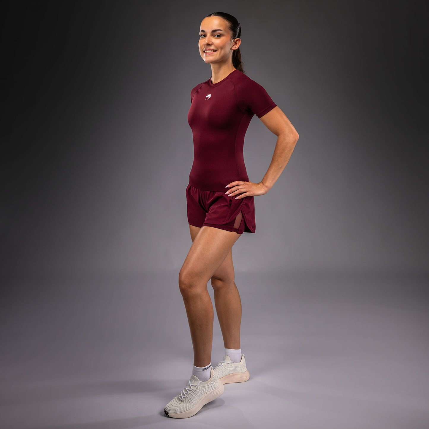 Venum Aero XT Short Sleeve Rashguard - Plum
