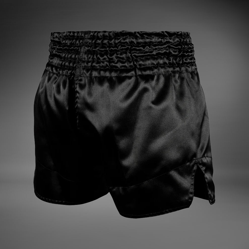 Venum Classic Muay Thai Short - Black/fluorescent yellow