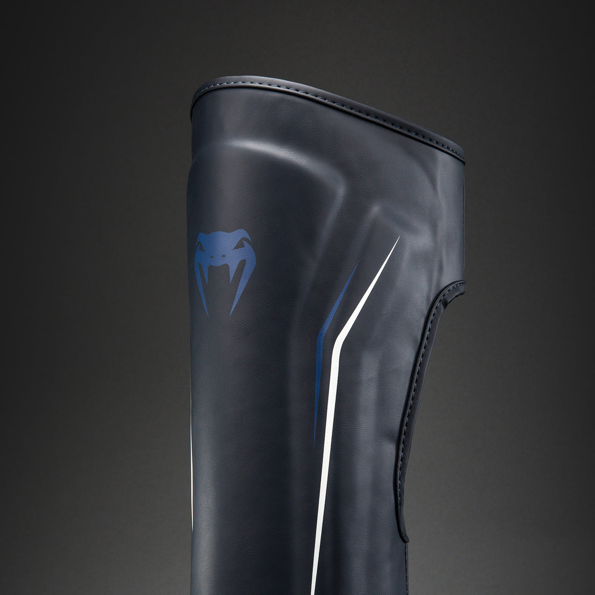 Venum G-Core Shin Guards - Navy Blue/White