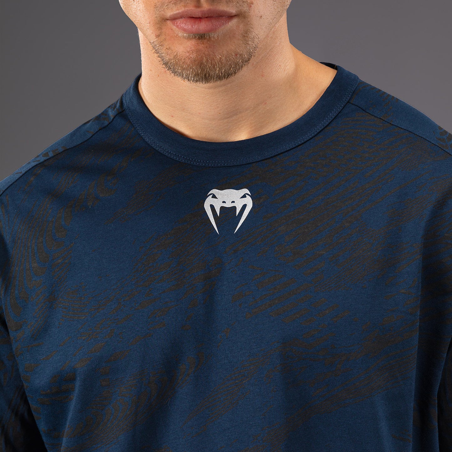 UFC Fusion by Venum Fight Week Men’s Long Sleeve T-Shirt - Oceanic Blue