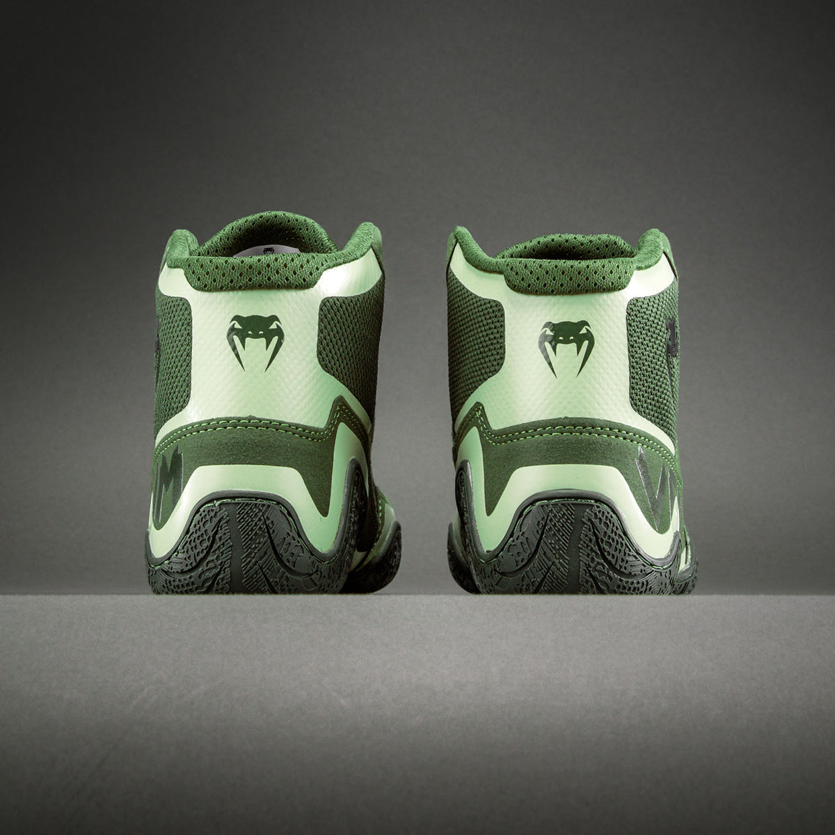 Venum Elite Wrestling Shoes - Khaki