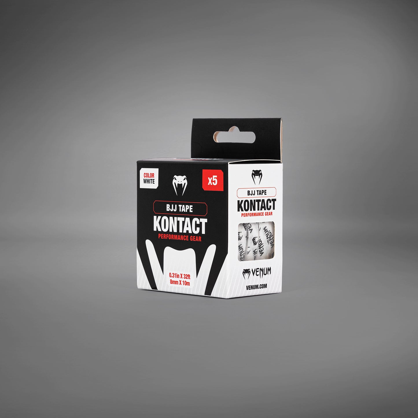 Venum Kontact BJJ Finger Tape - White/Black