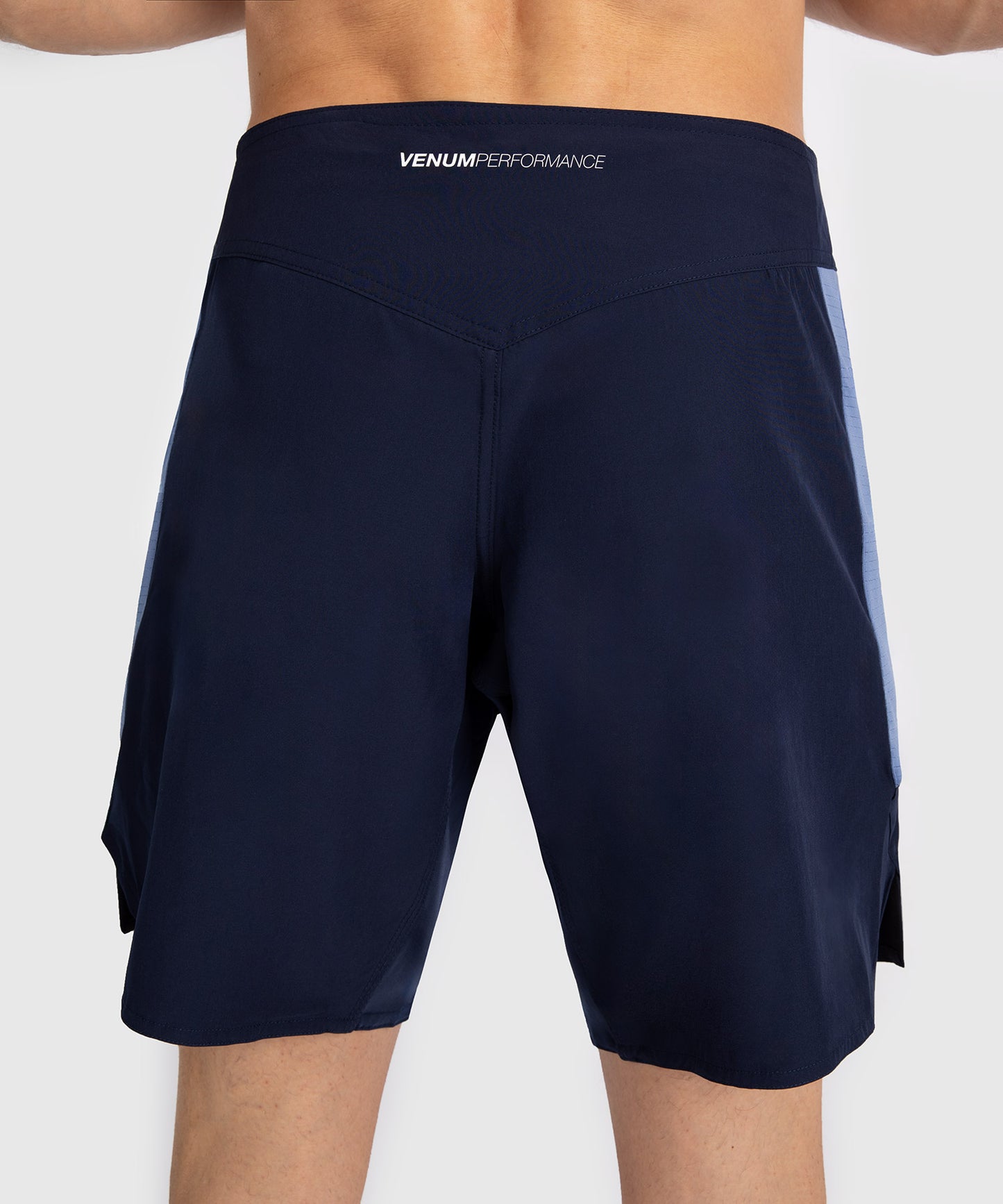 Venum Tempest Men's Fight Shorts - Navy Blue/Blue