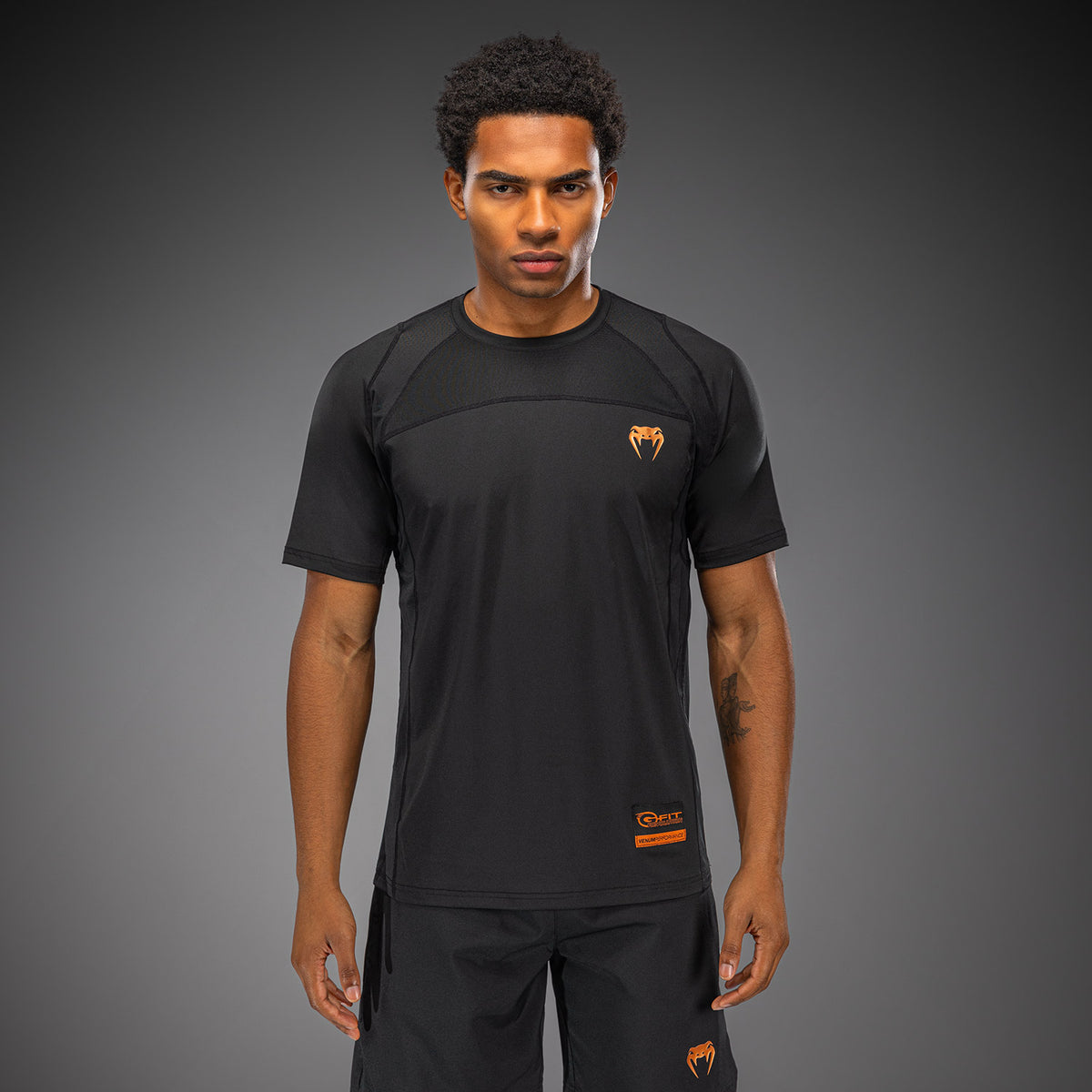 Venum G-Fit Revolution Dry Tech T-Shirt - Black/Copper