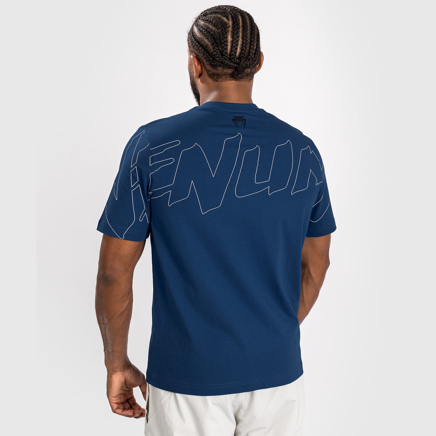 Venum Snake Print T-Shirt - Blue navy