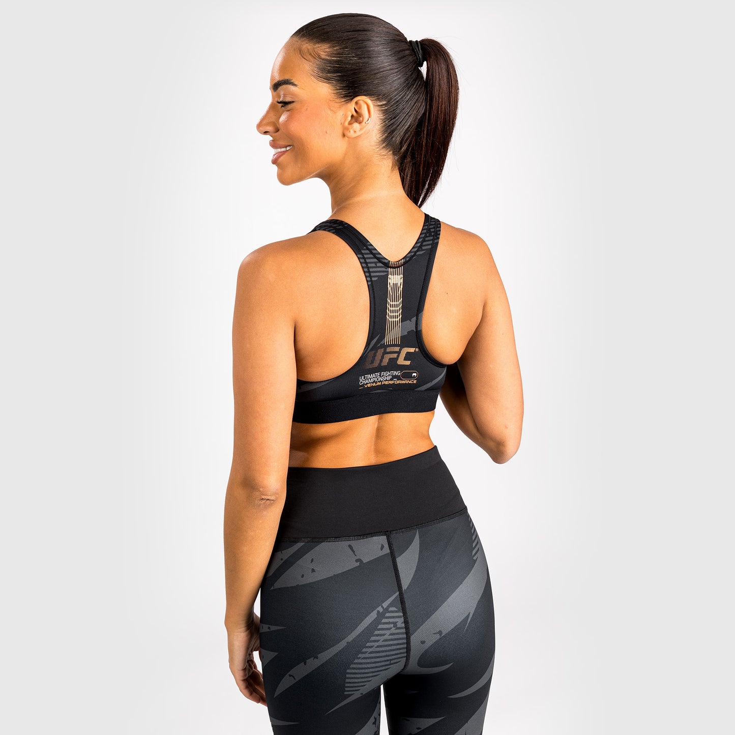 UFC Adrenaline by Venum Fight Week Women’s Sports Bra - Urban Camo