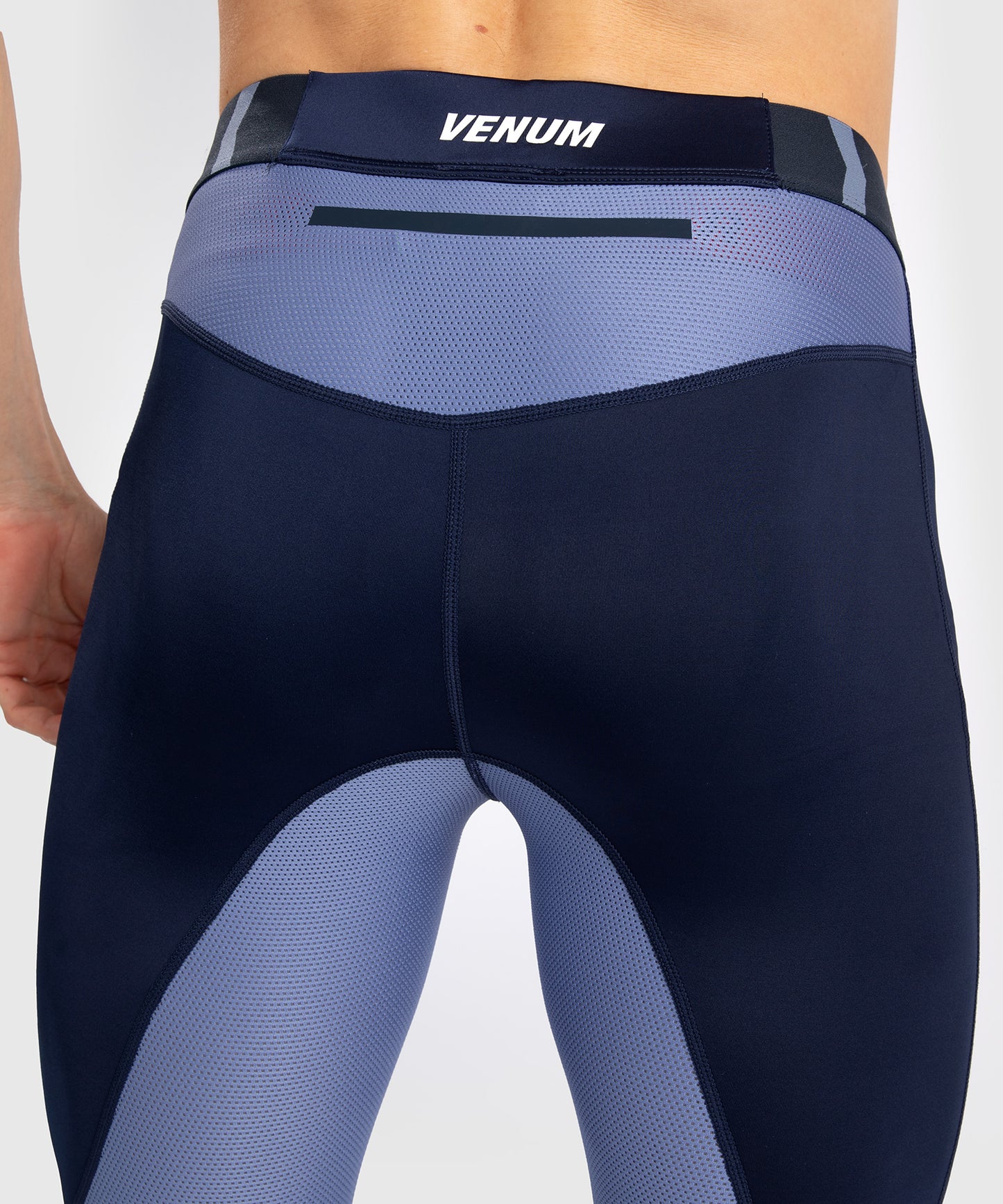 Venum Tempest Men's Spats - Navy Blue/Blue