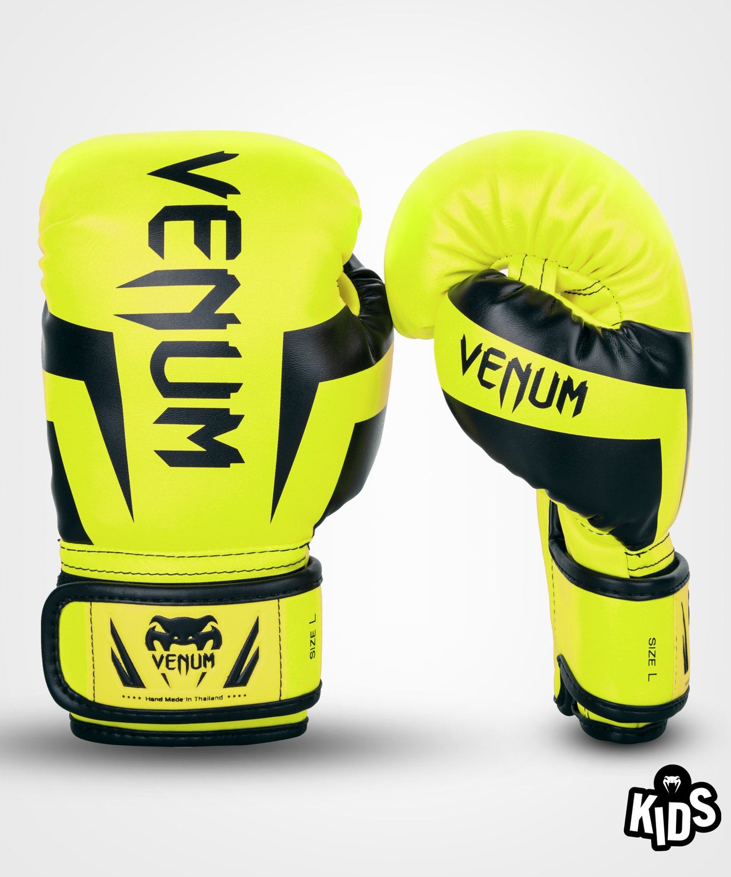 Venum Elite Boxing Gloves Kids - Exclusive - Fluo yellow