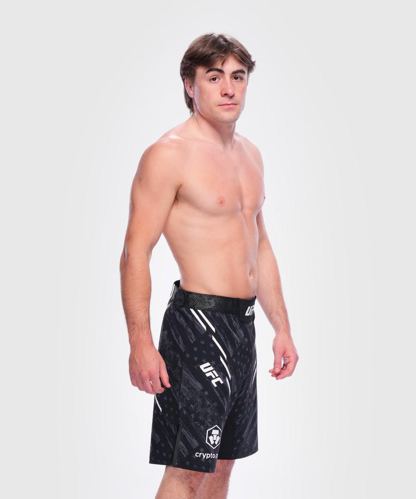 UFC Adrenaline Unrivaled by Venum Justin Gaethje Fightshort - Black/Grey