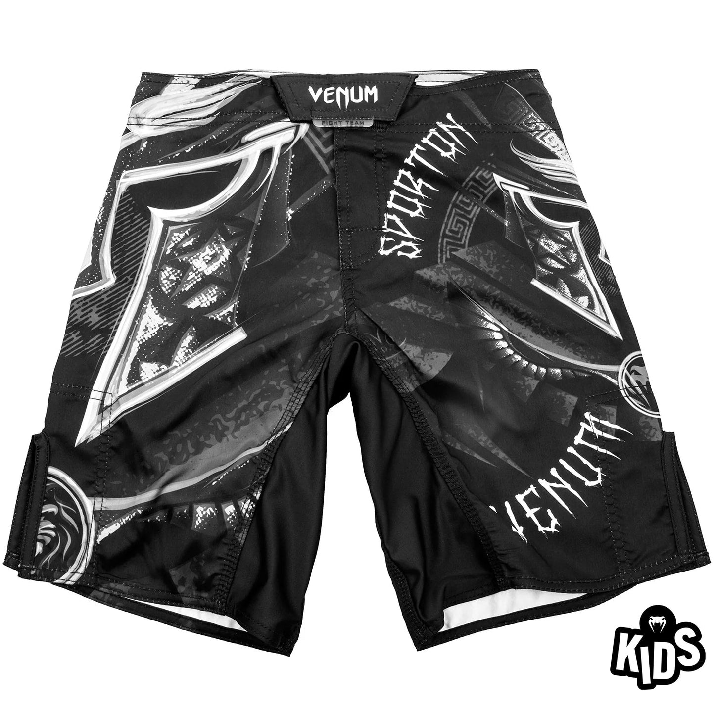 Venum Gladiator Kids Fightshorts - Black/White