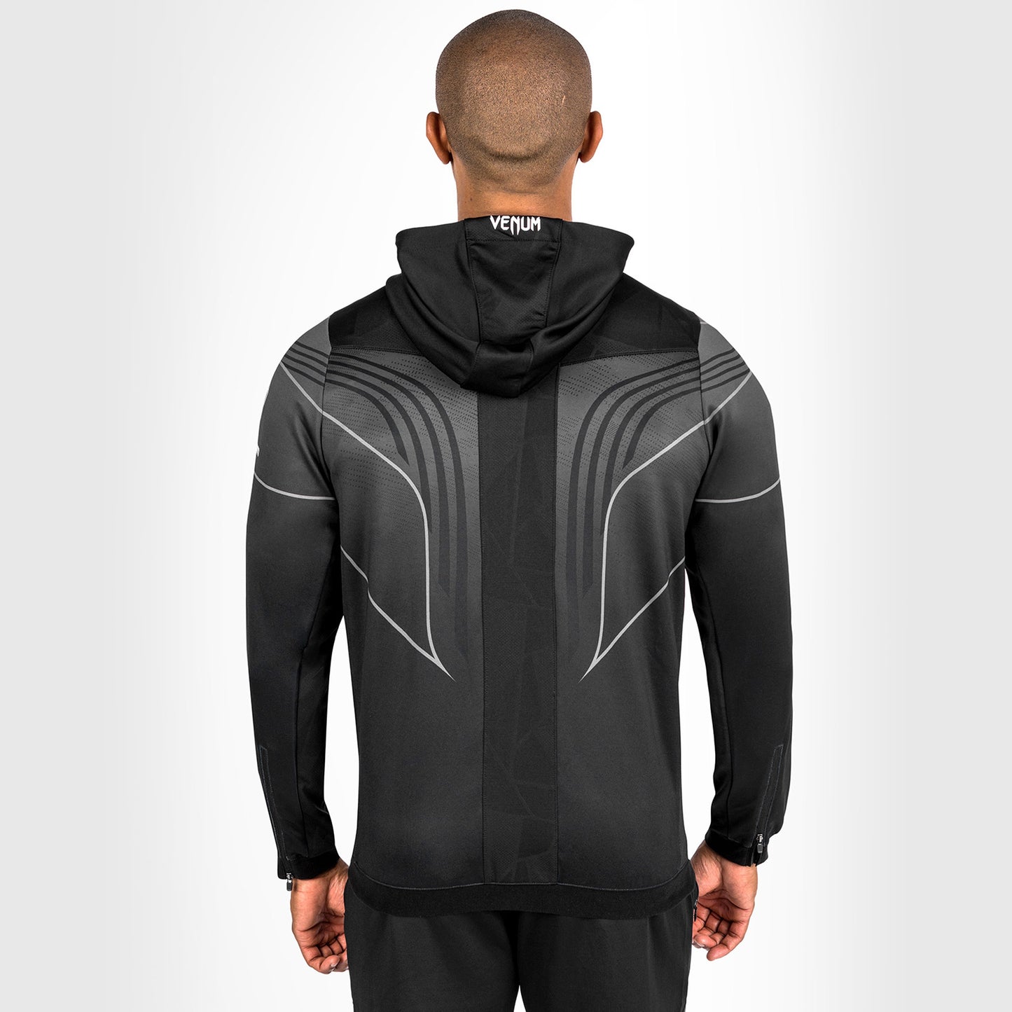 UFC Venum Personalized Authentic Fight Night 2.0 Kit by Venum Men's Walkout Hoodie - Black