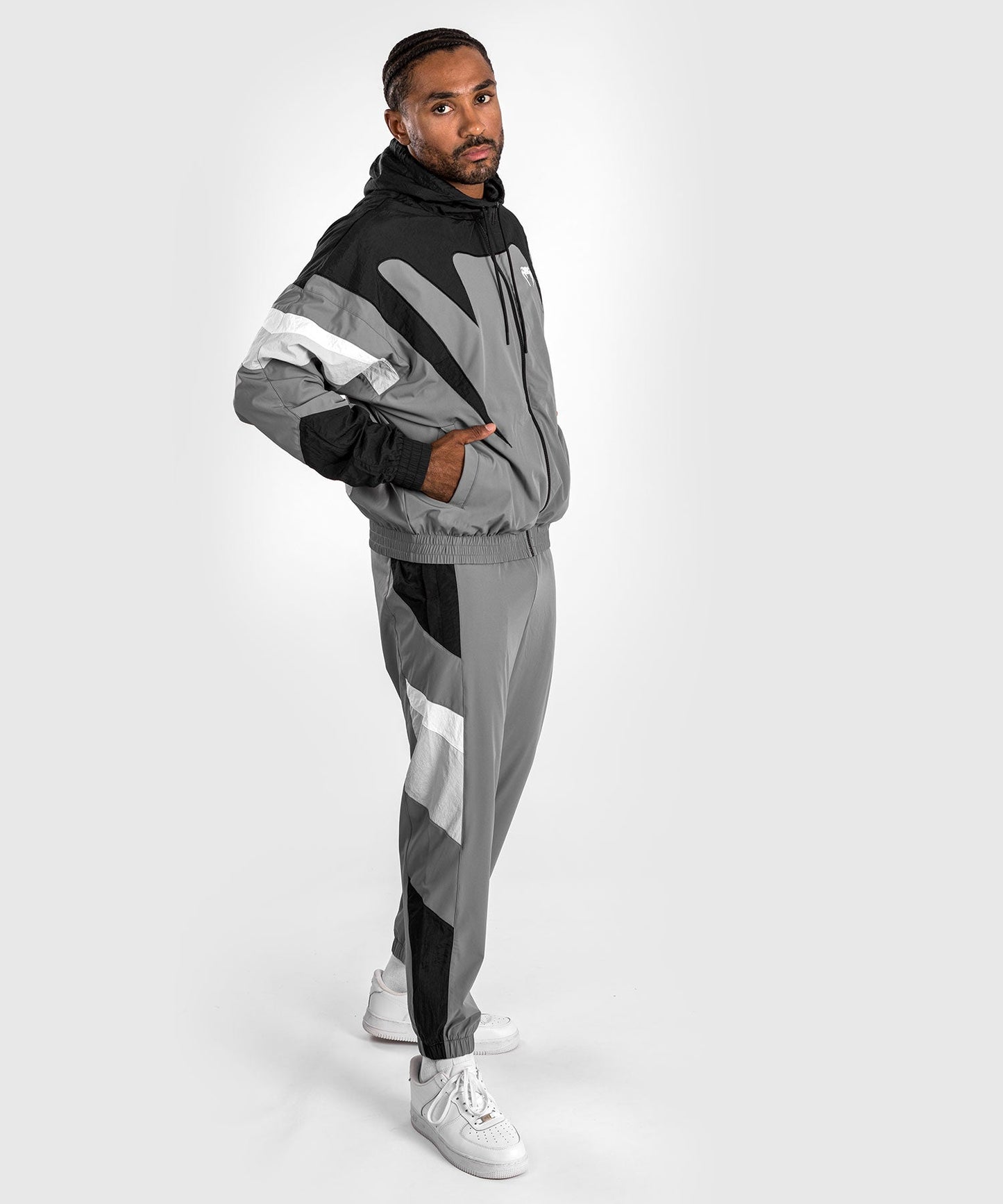 Venum Attack 90 Tracksuit Jacket - Grey