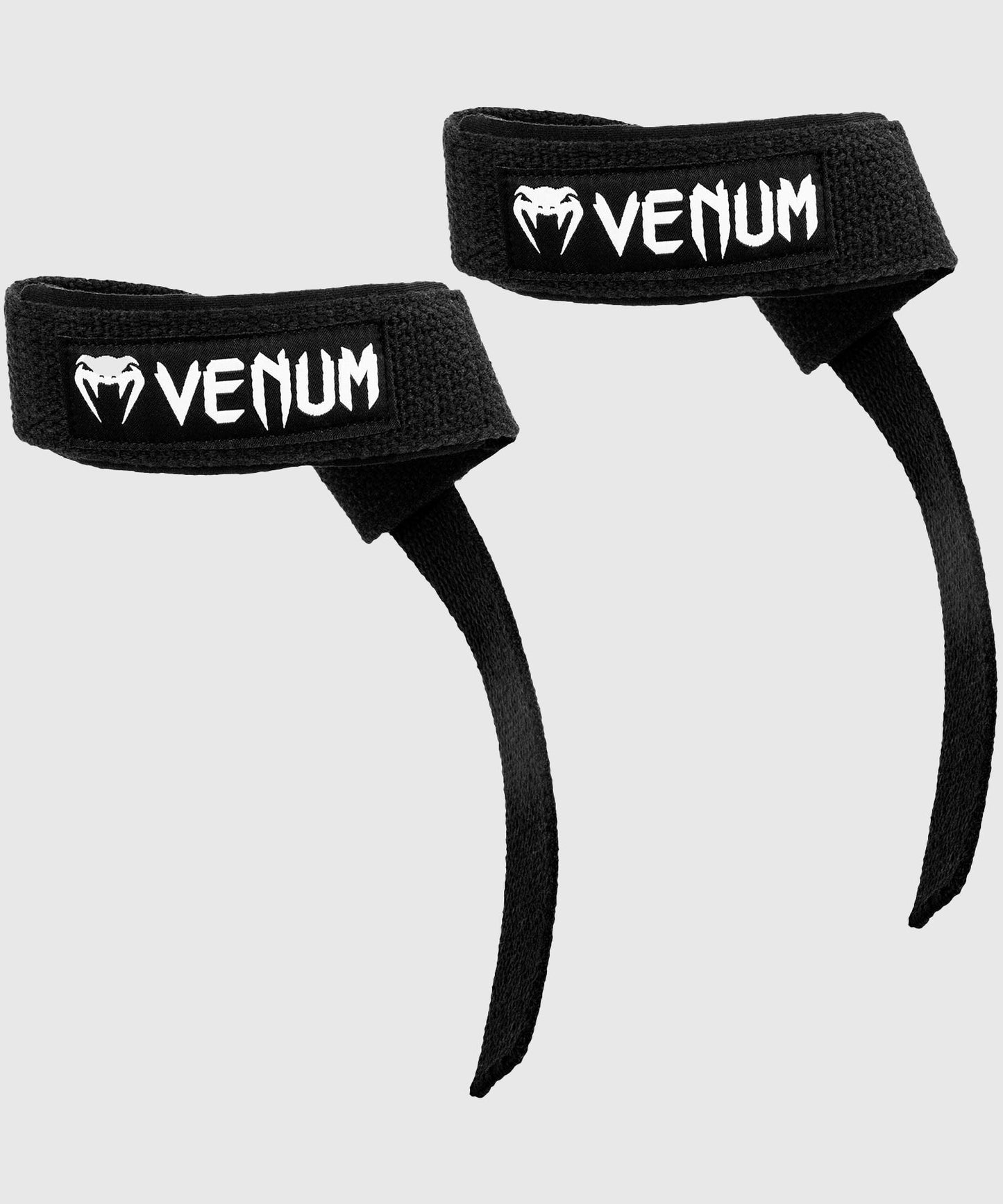 Venum Hyperlift Weightlifting Straps - Black (Pair)