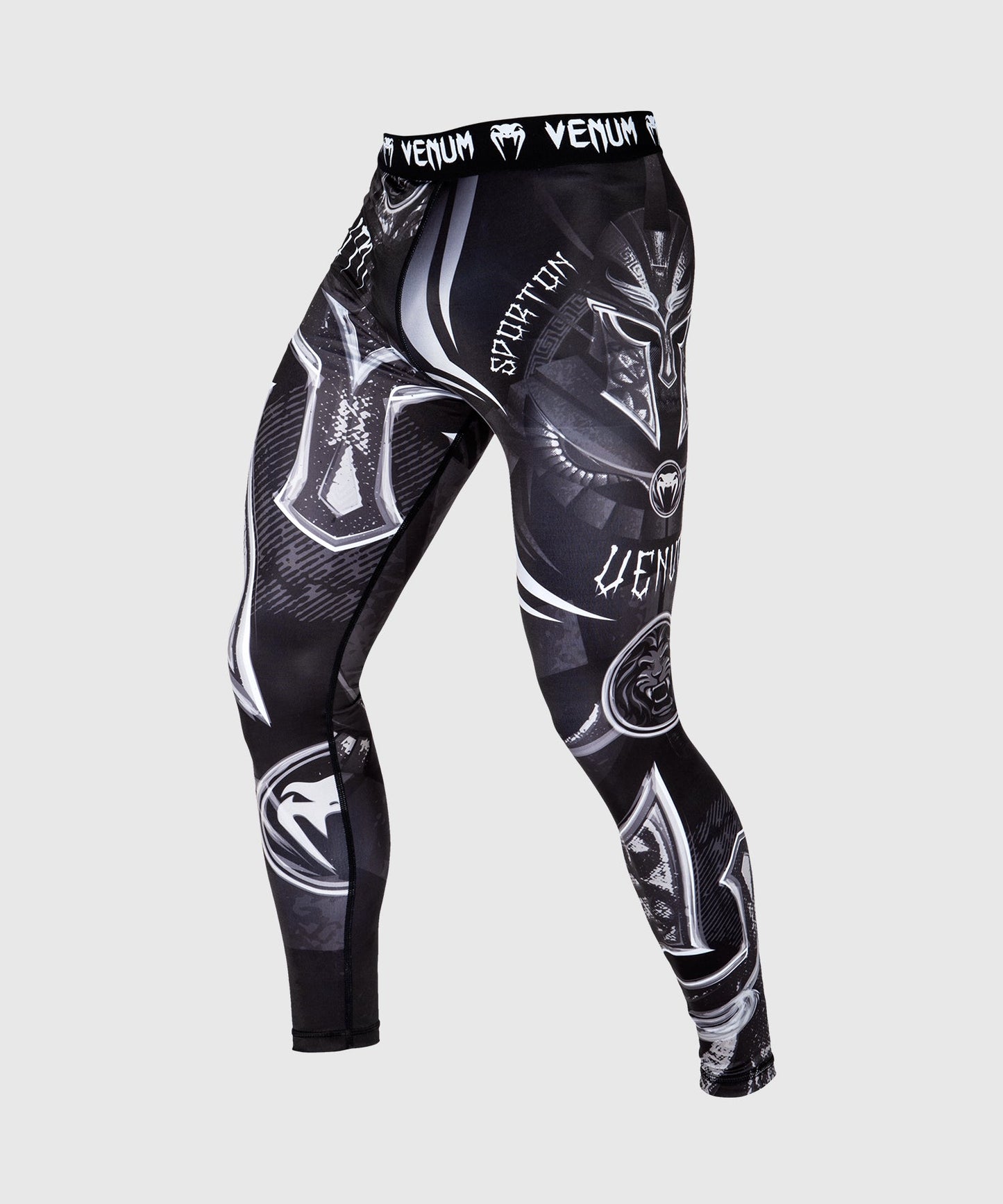 Venum Gladiator 3.0 Compression Tights - Black/White – Venum Europe