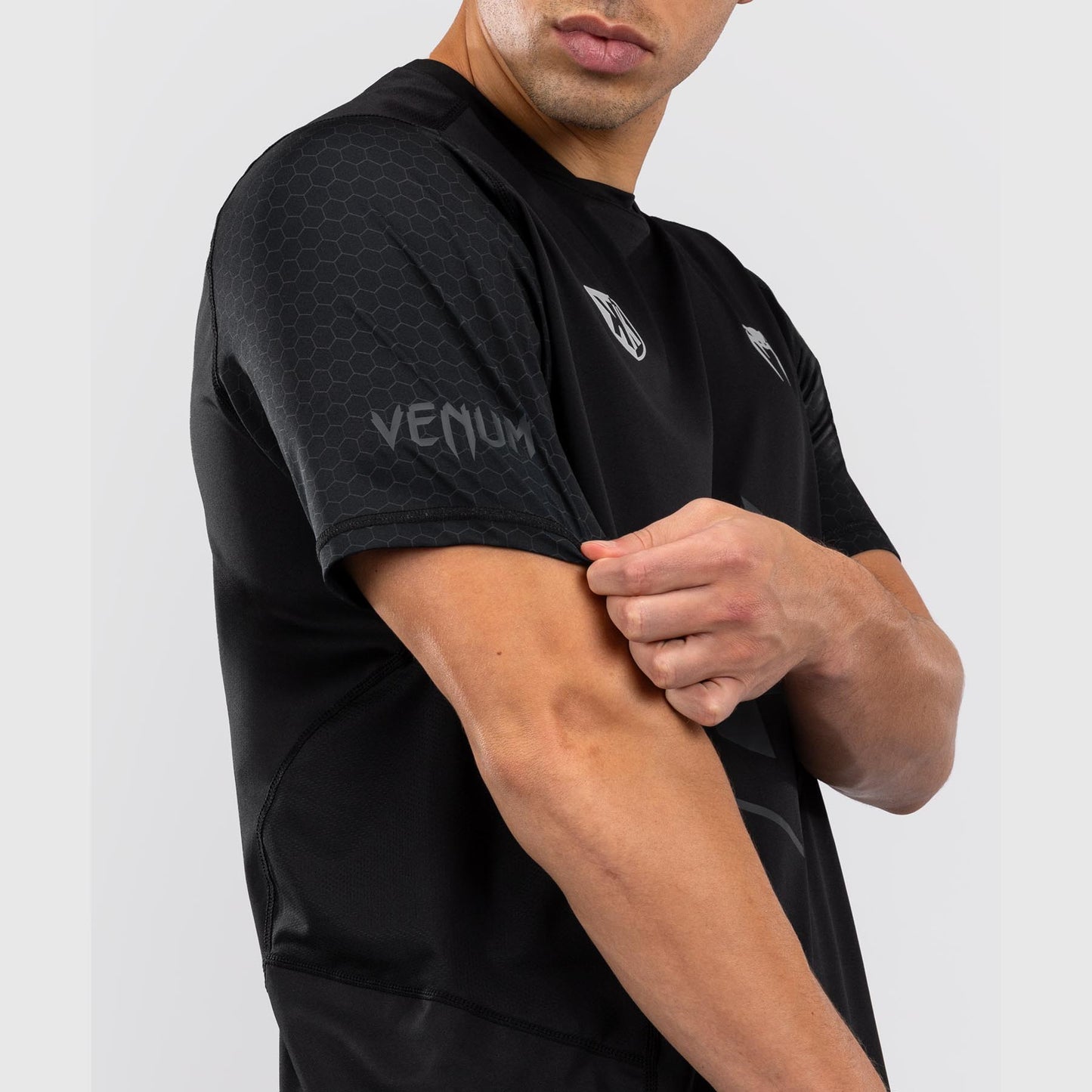 Foot Korner x Venum Hexagon MMA T-shirt - Black/Silver