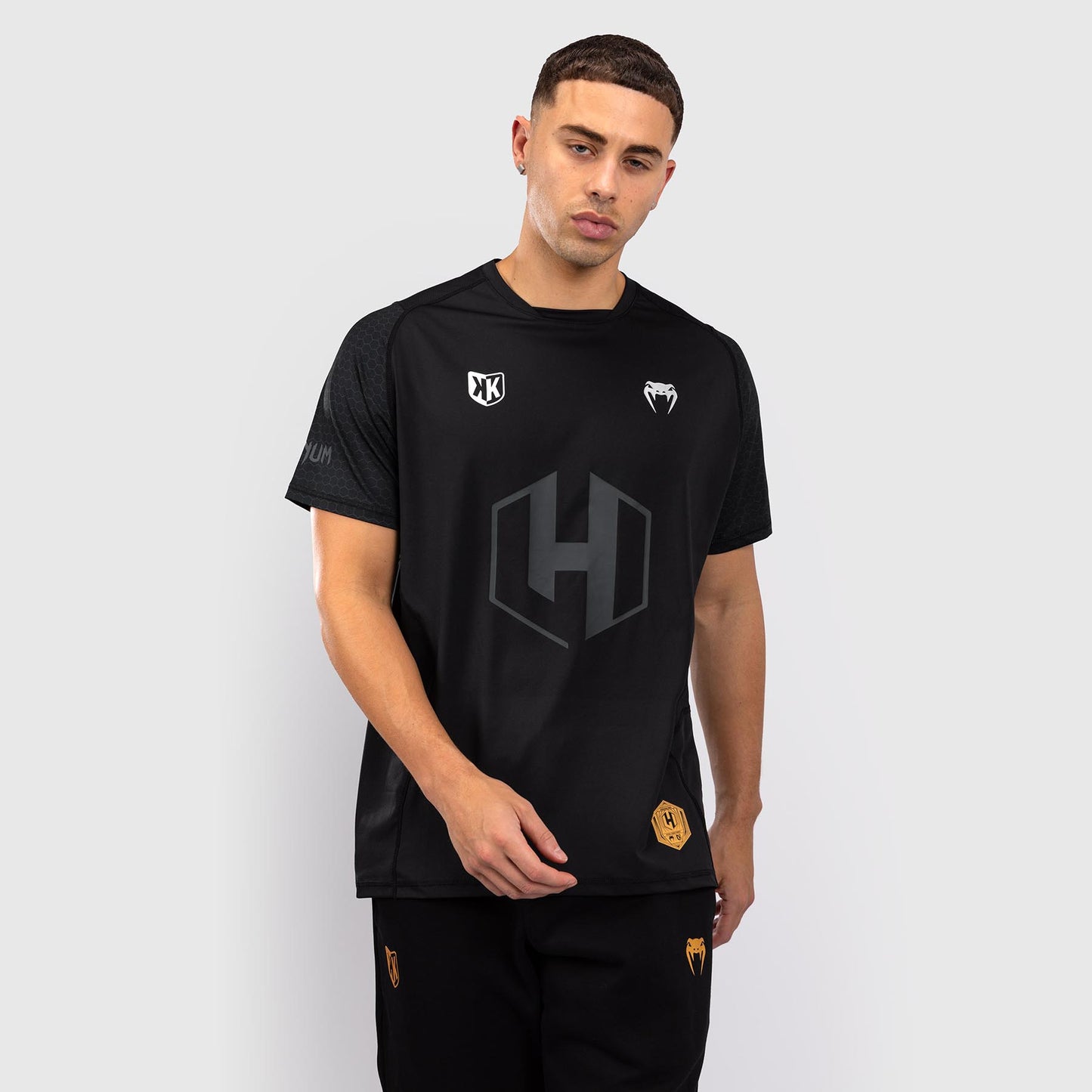 Foot Korner x Venum Hexagon MMA T-shirt - Black/Silver