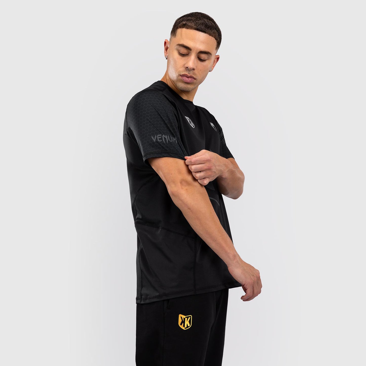 Foot Korner x Venum Hexagon MMA T-shirt - Black/Silver