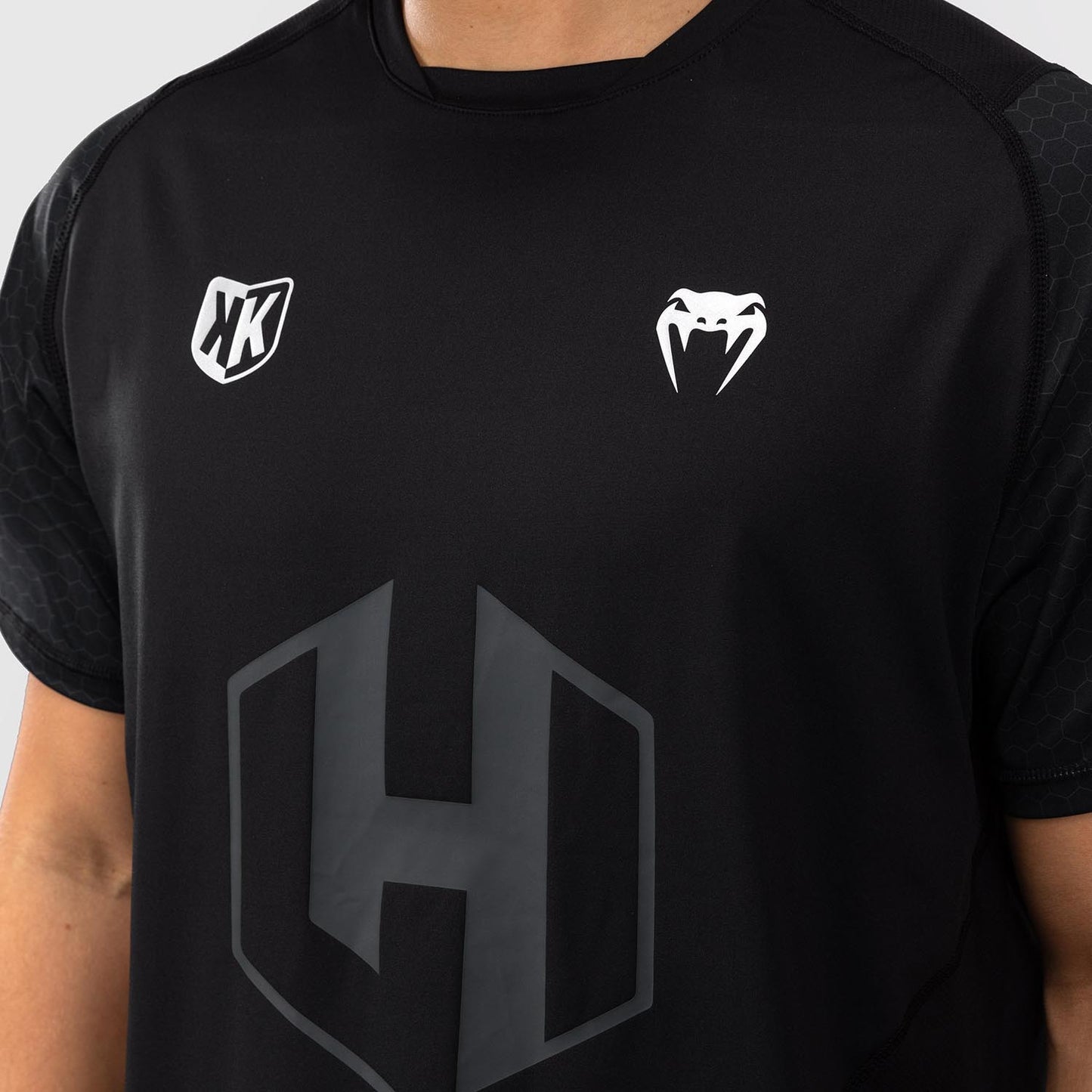Foot Korner x Venum Hexagon MMA T-shirt - Black/Silver