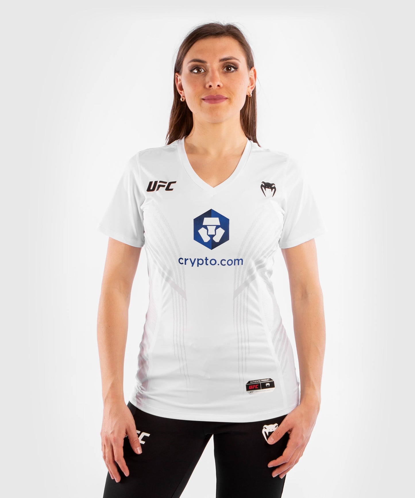 UFC Venum Authentic Fight Night Women's Walkout Jersey - White