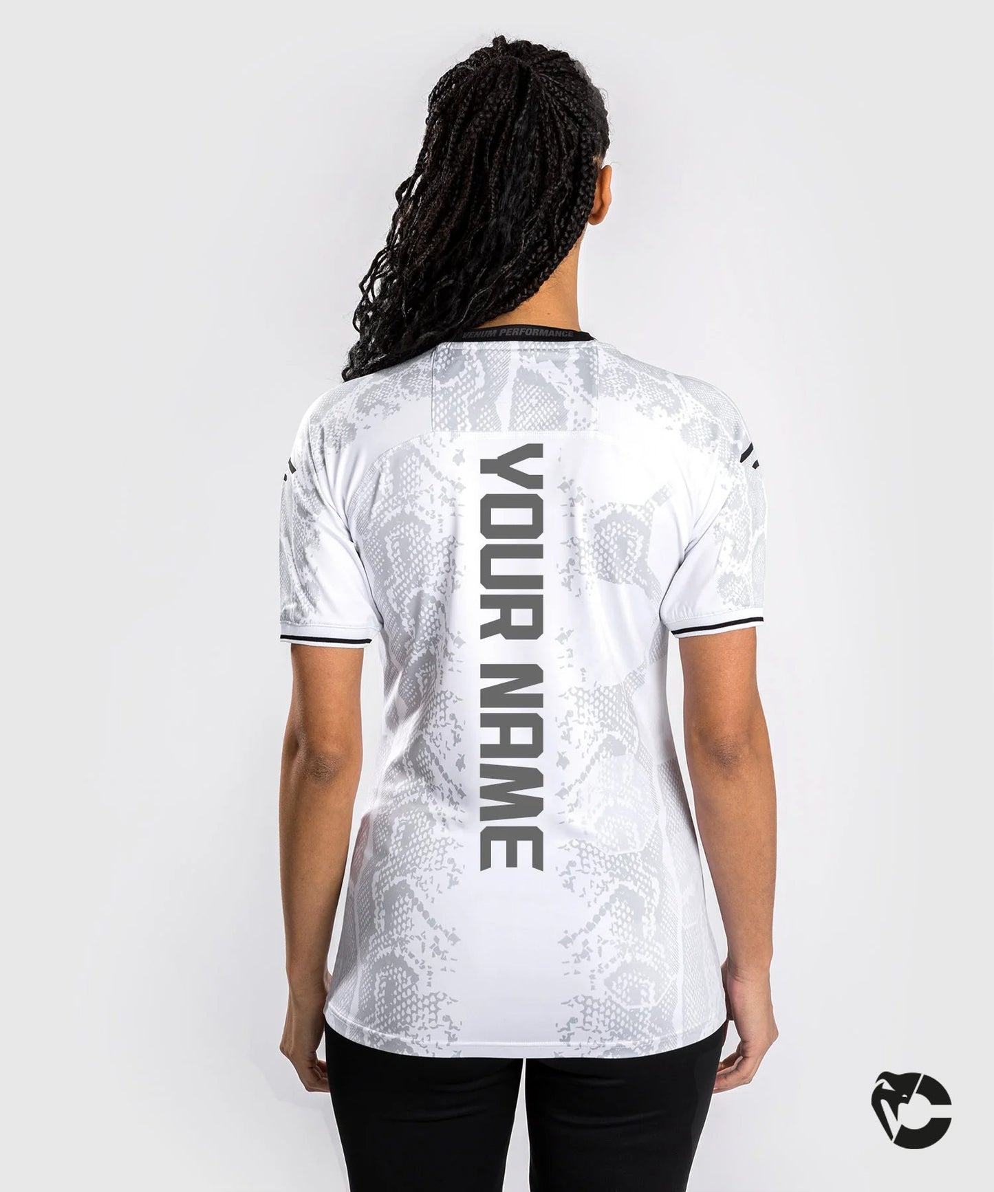 UFC Adrenaline by Venum Personalized Authentic Fight Night Women's Walkout Jersey - White