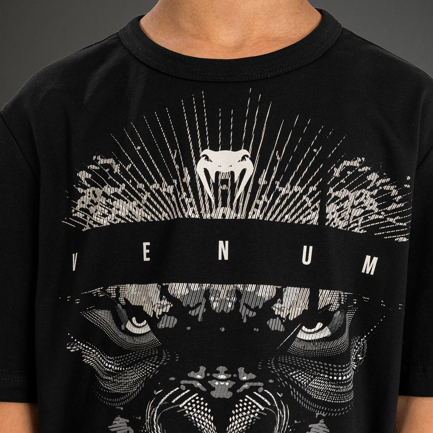 Venum Gorilla Jungle T-Shirt for Kids  - Black/White