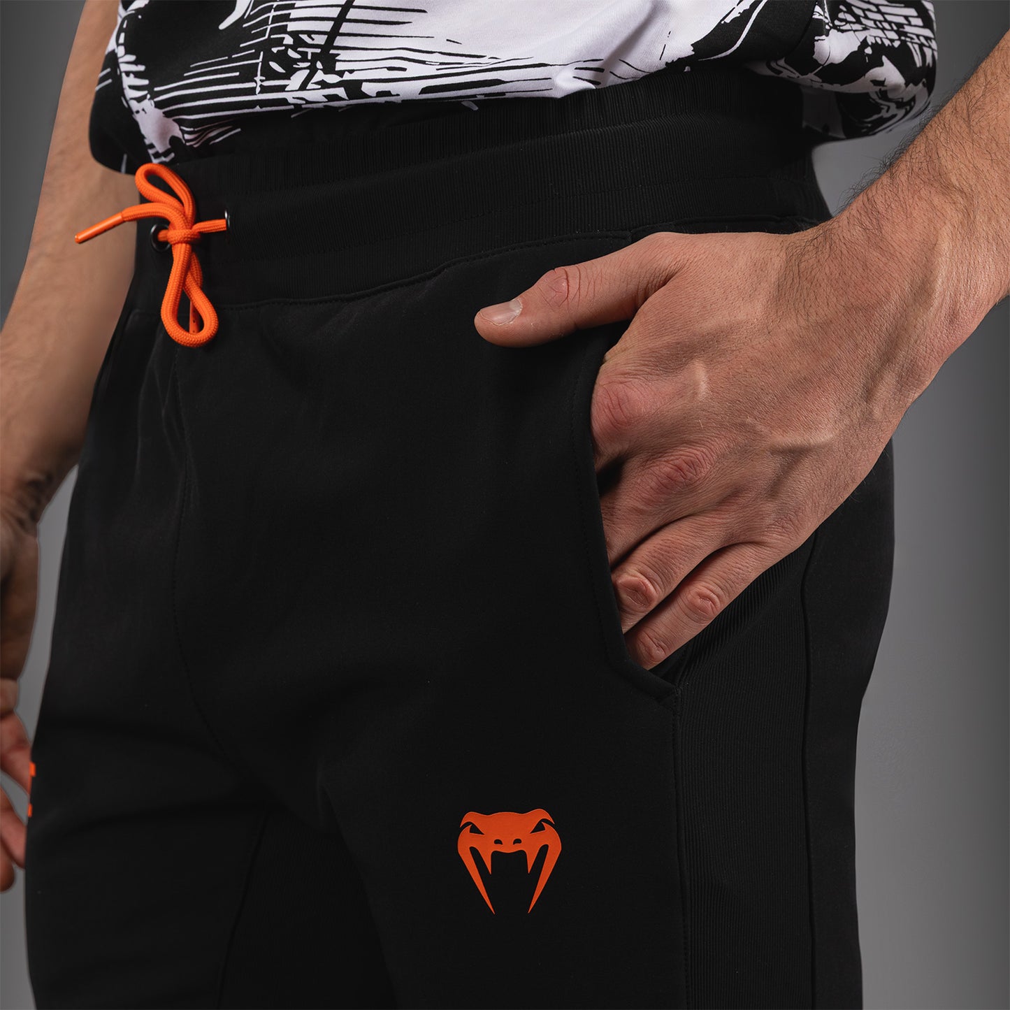 Men's UFC Zenith by Venum Black Authentic Fight Week Pant