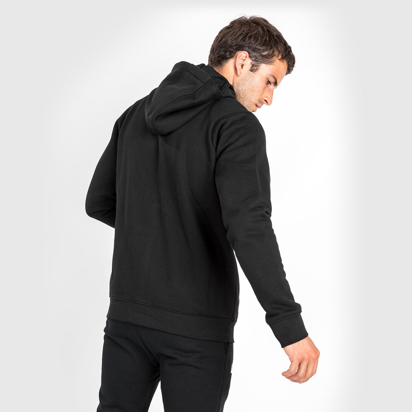 UFC Venum Fight Night 2.0 Replica Men's Full Zip Hoodie - Black