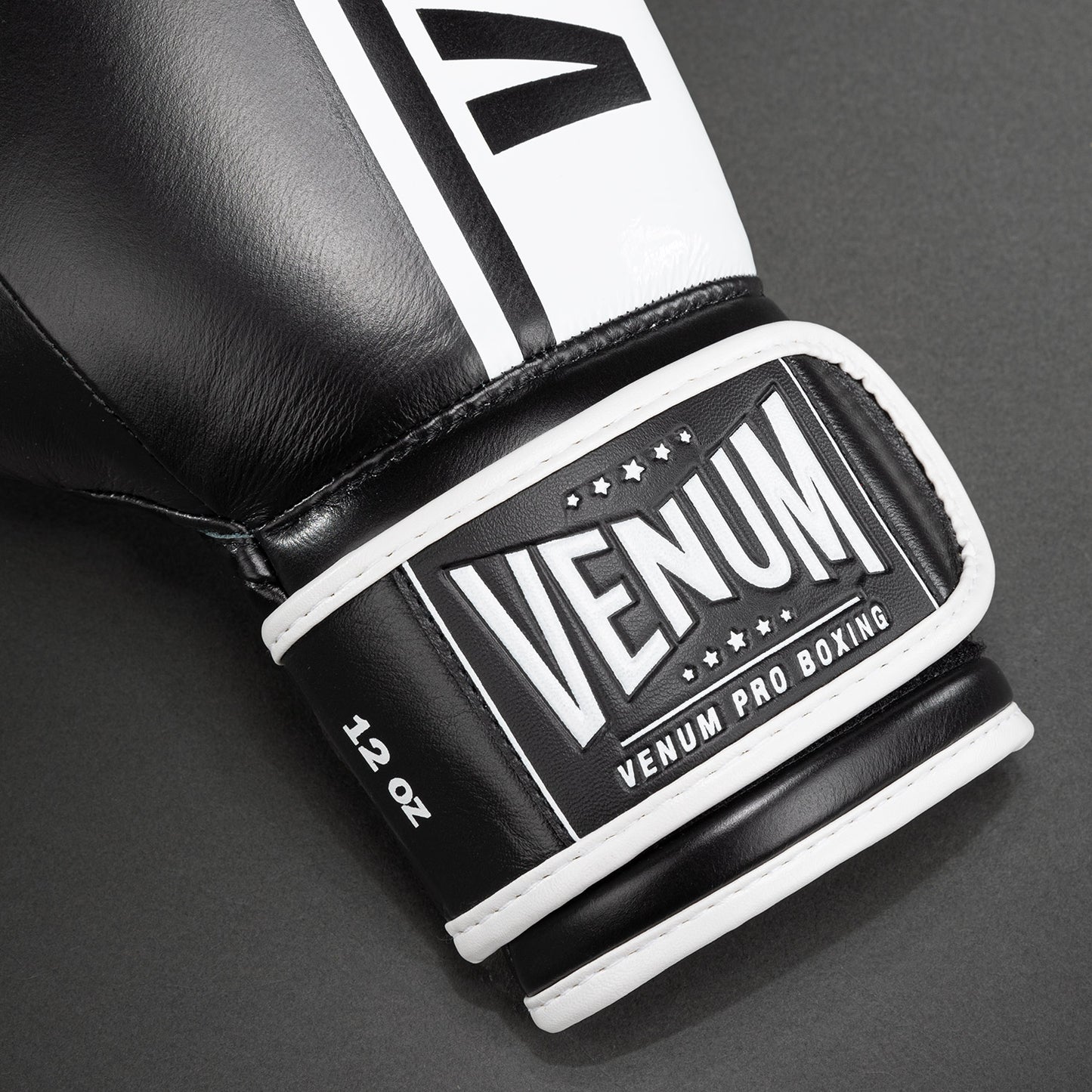 Venum Shield Pro Boxing Gloves with Velcro - Black/White