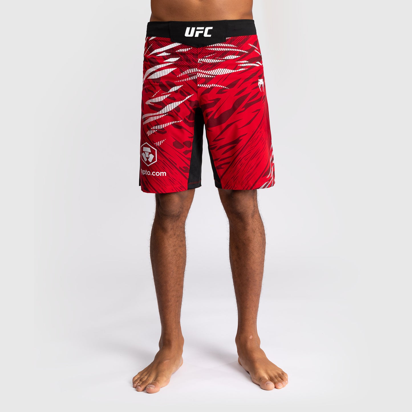 UFC Fusion by Venum Personalized Authentic Fight Night Men's Fight Short - Long Fit - Red