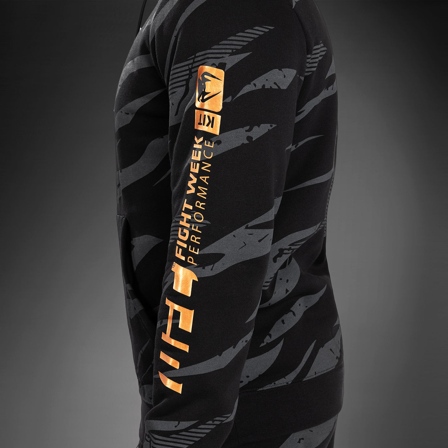 UFC Adrenaline by Venum Fight Week Men’s Pullover Hoodie - Urban Camo