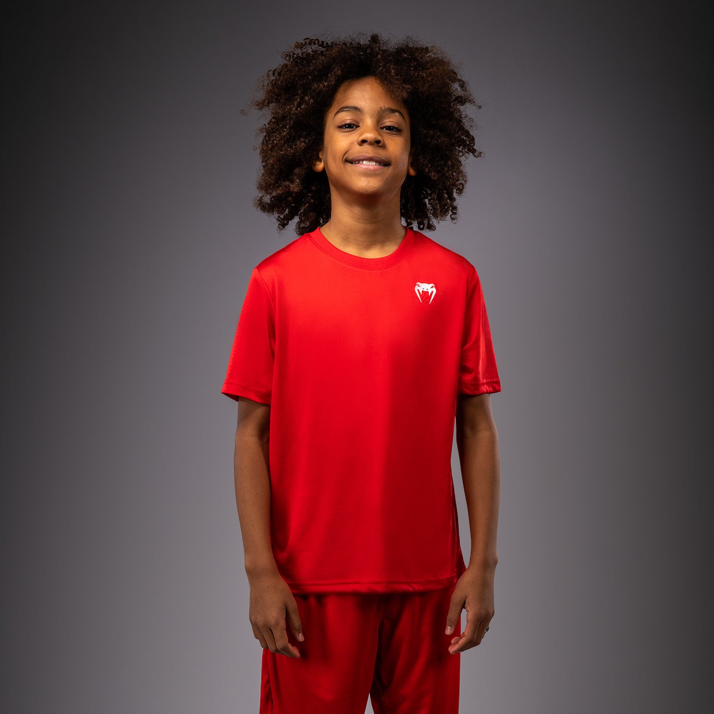 Venum Lineup Youth Performance Short Sleeve T-Shirt - Red/White