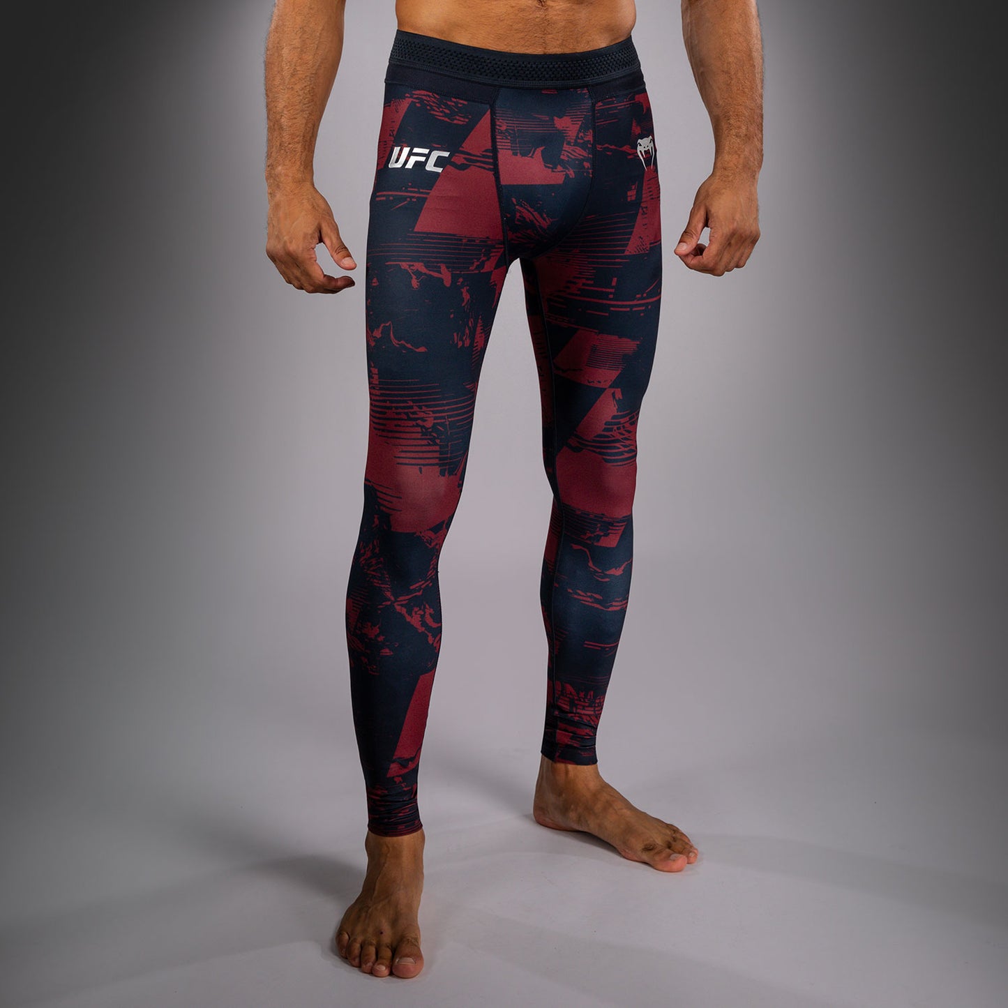 Men’s UFC Zenith by Venum Burgundy Authentic Fight Week Performance Tight