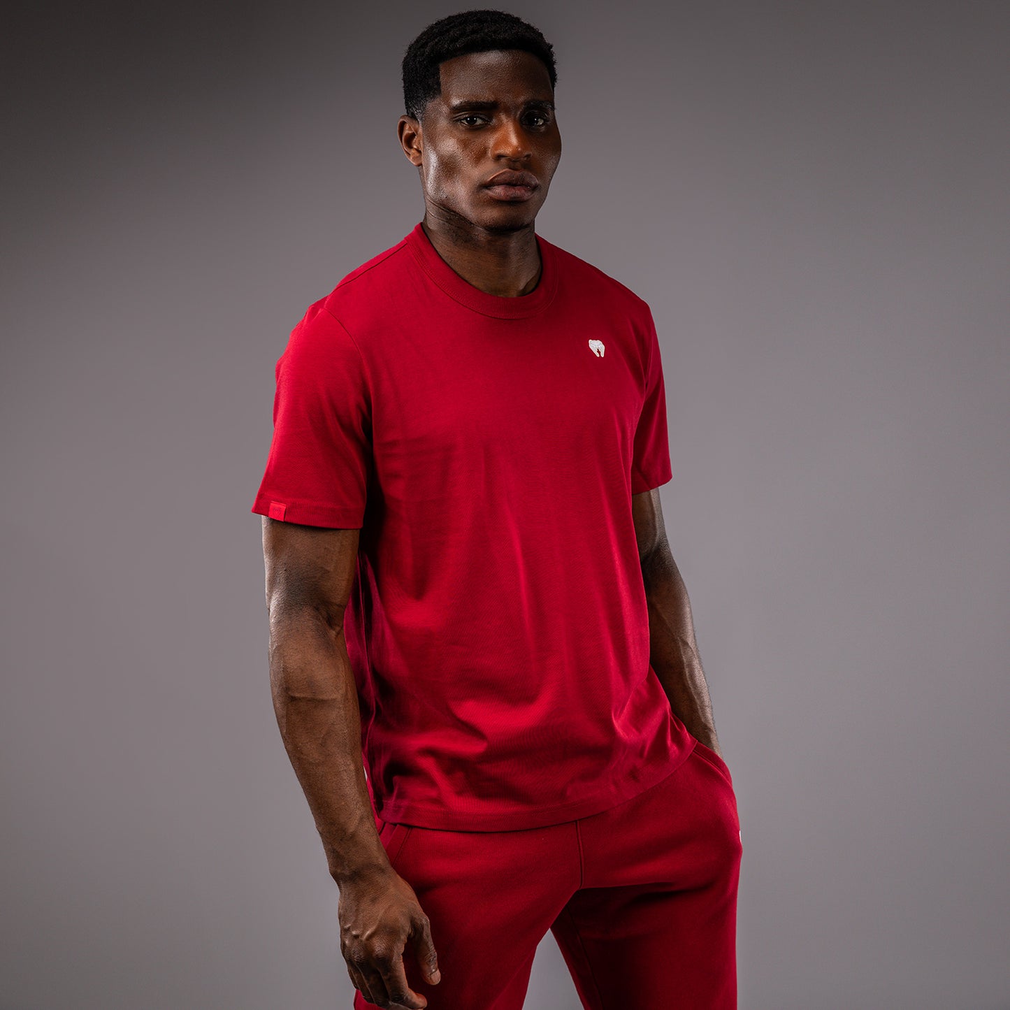 Venum Silent Power T-Shirt - Cherry Red