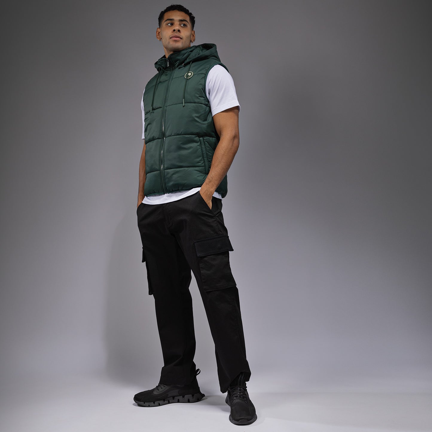 Venum Urban Guard Down Vest - Forest Green