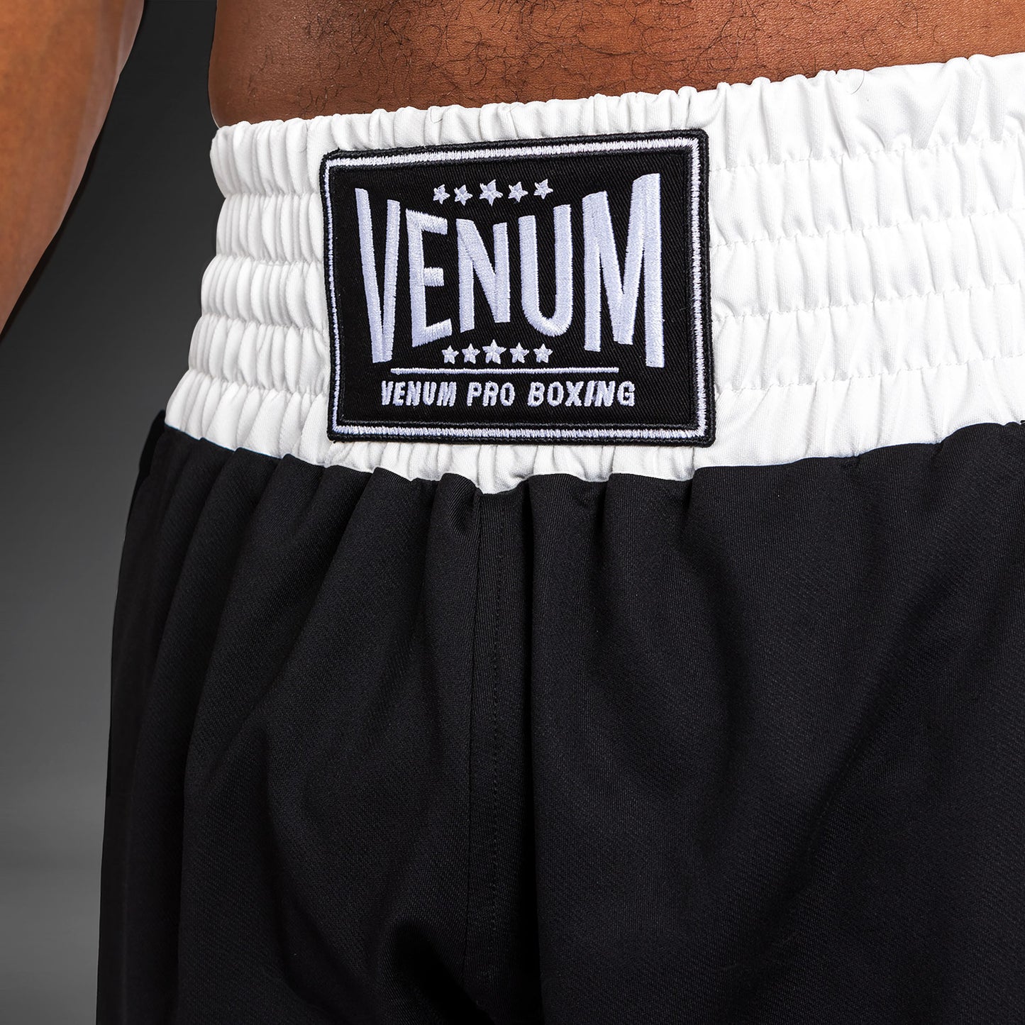 Venum Classic Boxing Shorts - Black/White