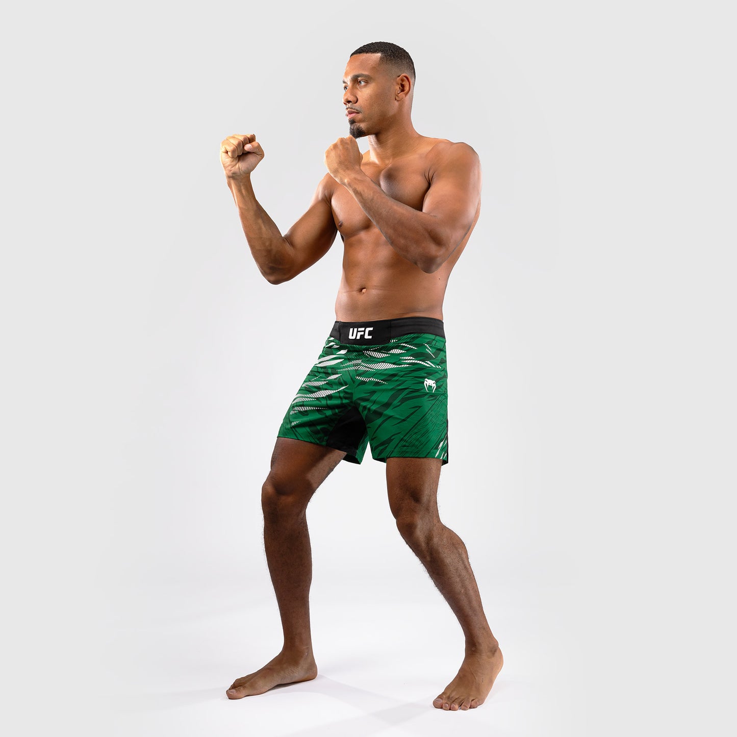 UFC Fusion by Venum Personalized Authentic Fight Night Men's Fight Short - Short Fit - Green