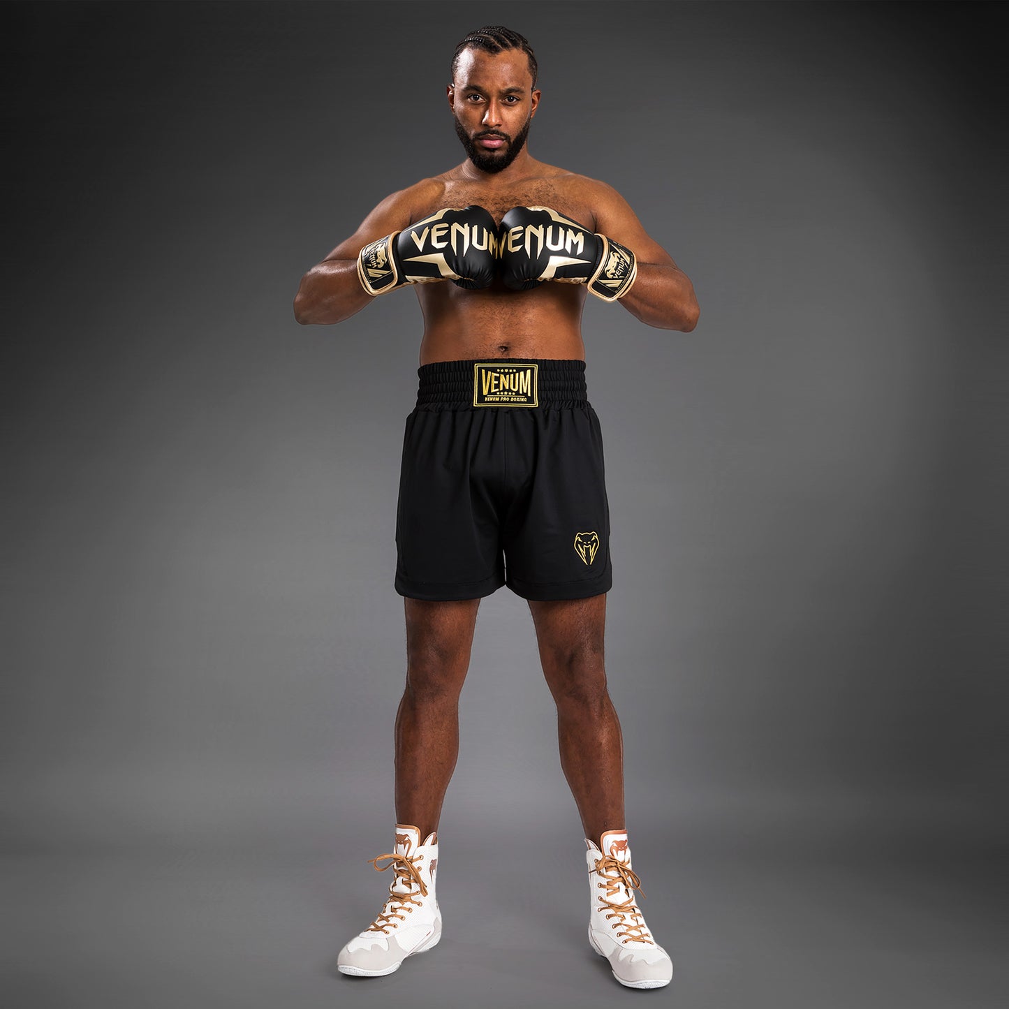 Venum Classic Boxing Shorts - Black/Gold