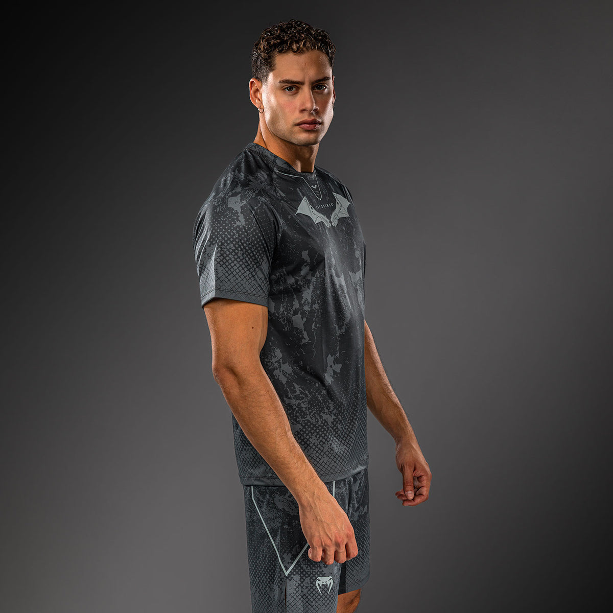 Venum x Batman Dry Tech T-Shirt - Grey