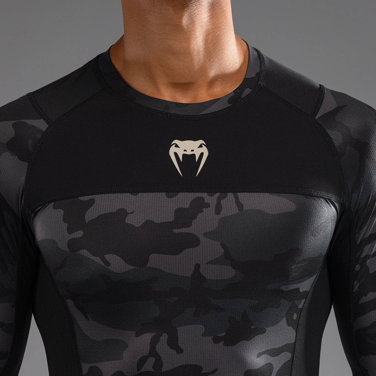 Venum G-Fit Air Men's Long Sleeve Rashguard - Digital Urban Camo