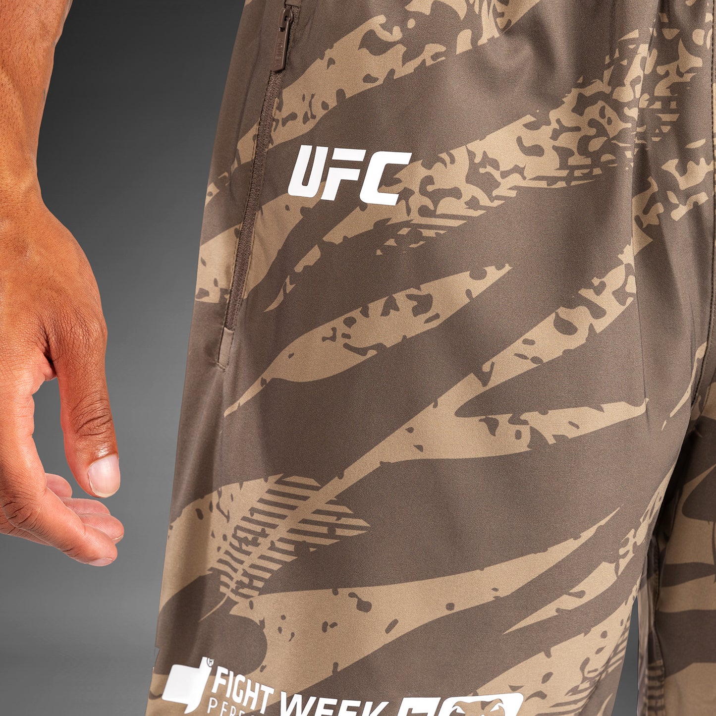 UFC Adrenaline by Venum Fight Week Performance Men’s Shorts - Desert Camo