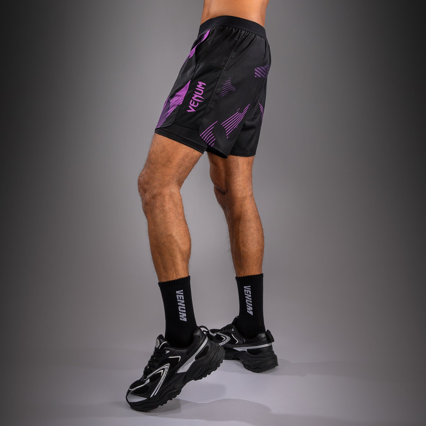 Venum No-Gi 6.0 Training Shorts - Black/Purple