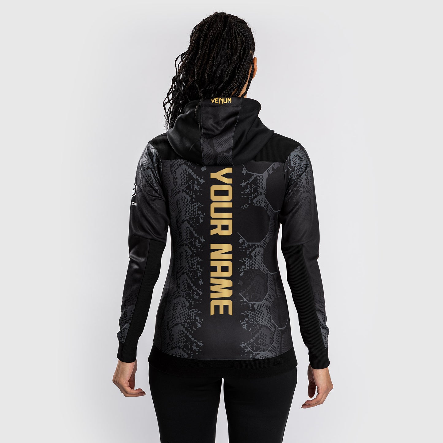 UFC Adrenaline by Venum Personalized Authentic Fight Night  Women’s Walkout Hoodie - Champion