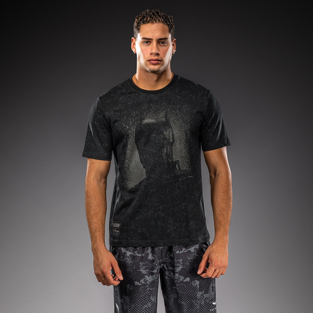 Venum x Batman Cotton T-Shirt - Black/Grey